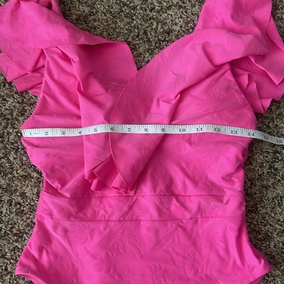 Trina Turk ruffle swim suit NWT - Picture 9 of 12
